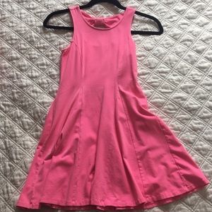 Pink skater dress size 8